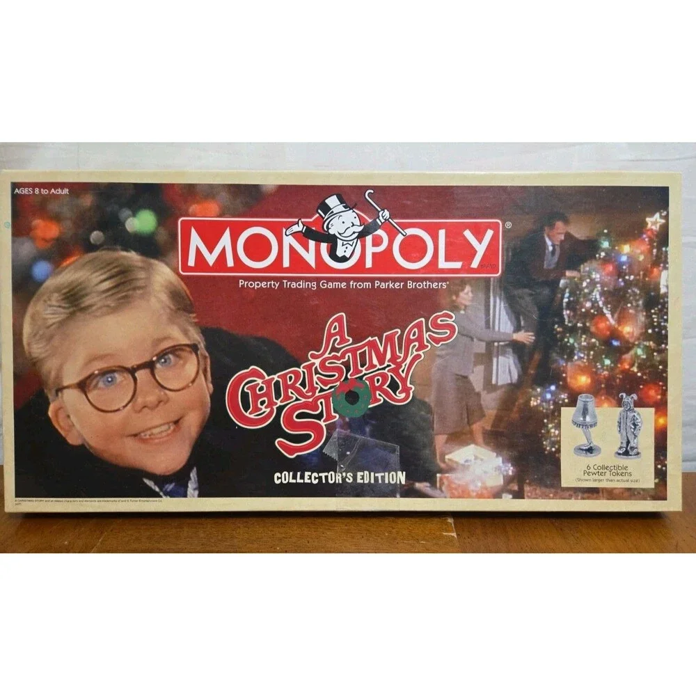 Monopoly Game A Christmas Story Collector's Edition 2007 New Open Box
